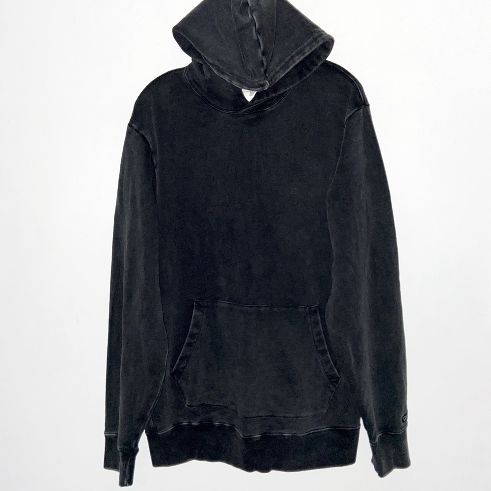 Ovadia & Sons Ny Washed Black Pullover Hoodie
